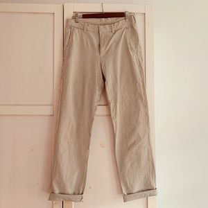 American Apparel pin-stripe men’s fit pants